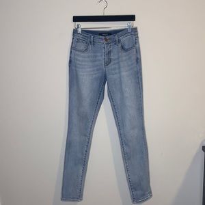 J Brand Mid Rise Skinny Jeans